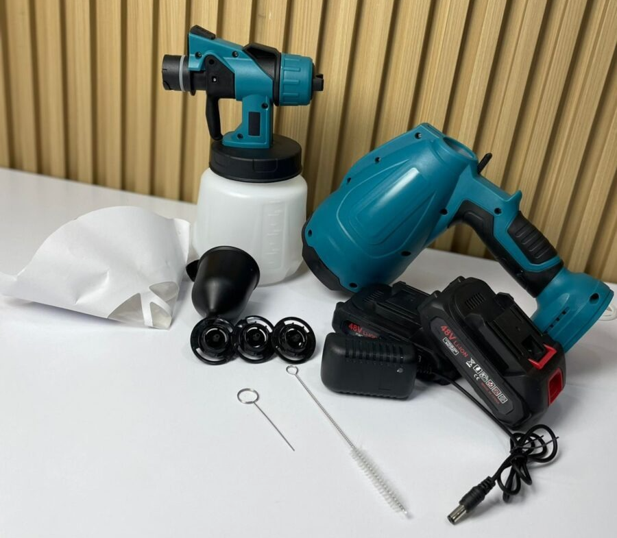 Pistola De Pintura Inalámbrica 2 Bateria